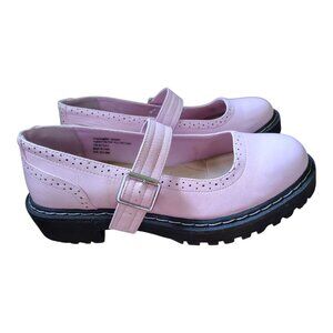 🔥 Torrid Pink Mary Jane Chunky Lug Sole Shoes - Size 9.5WW - Cottagecore Alt
